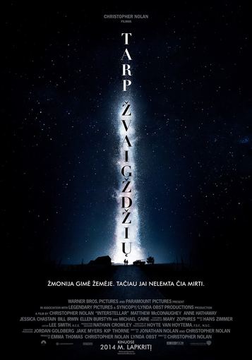 Filmo „Tarp žvaigždžių“ plakatas