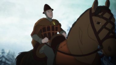 Animaciniame filme „Aukso žirgas“ – sakmės apie Saulės išvaduotoją motyvai ir senųjų lietuvių karių įkvėpti herojaus šarvai (2)