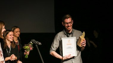 Vilniaus tarptautinis trumpųjų filmų festivalis apdovanojimų ceremonijoje išdalino prizus filmų kūrėjams (9)