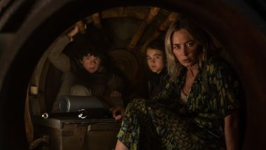 Emily Blunt patvirtino, kad planuojama siaubo filmų „Tylos zona“ trilogija (8)
